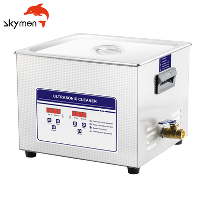 منظفات الموجات فوق الصوتية الرقمية المسخنة Skymen 40 كيلو هرتز 10 لتر صناعة 2 مم