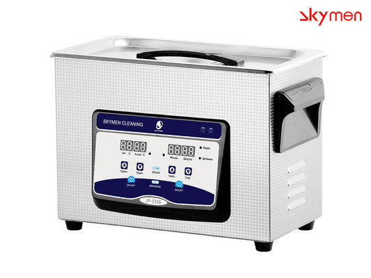 200W 1.19 جالون Benchtop منظف بالموجات فوق الصوتية 40 كيلو هرتز لقطع غيار الدراجة