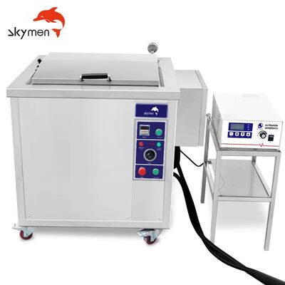 آلة التنظيف بالموجات فوق الصوتية الصناعية Skymen 175L 2400W من مصنع الصين لتنظيف أجزاء كتلة المحرك