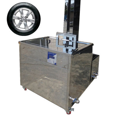 نظيفة فوق الصوتية تلقائية للإطارات مع رفع هوائي سهلة التشغيل