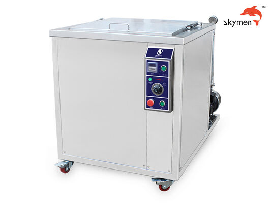 منظف بالموجات فوق الصوتية بسعة 135 لتر مع فلترة لإزالة الزيوت والصدأ