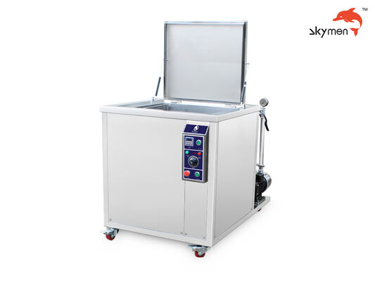 منظف بالموجات فوق الصوتية بسعة 135 لتر مع فلترة لإزالة الزيوت والصدأ