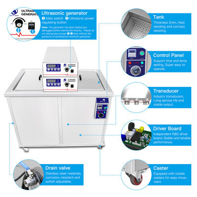 منظف بالموجات فوق الصوتية الصناعية ل DPF Degreasing