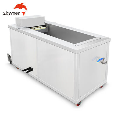Skymen 72L Ultrasonic Anilox Roller Cleaner with Built-in Sweep Frequency Generator, Thick SUS304 Tank, and Precise Heating System