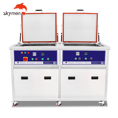 28kHz Best Price Twin Tanks Carburetor Ultrasonic Cleaning Machine Ultrasonic Cleaner with Rinsing and Filter System 99L