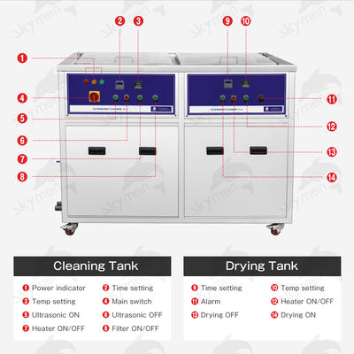 Skymen Ultrasonic Bearing Parts Cleaning Cleaner Machine