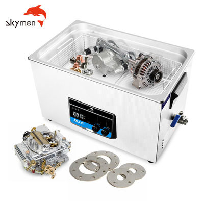 الأجزاء المعدنية SUS304 Tank 600W 30L Bench Ultrasonic Cleaner