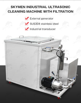 960L تصفية 7200W آلة التنظيف فوق الصوتية 40 كيلو هرتز لمضخة الوقود