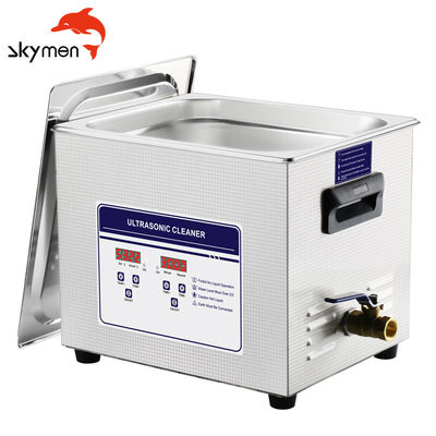 15L 360W 40KHz آلة التنظيف بالموجات فوق الصوتية Benchtop للمختبر