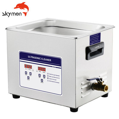 15L 360W 40KHz آلة التنظيف بالموجات فوق الصوتية Benchtop للمختبر