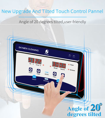 حمام بالموجات فوق الصوتية Skymen لعلبة خرطوشة للأسلحة النارية مع 200W سخان 1.72 جالون