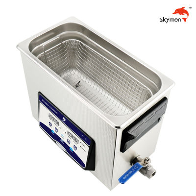 6.5L 180W Benchtop بالموجات فوق الصوتية الأنظف خزان SUS304 لبرغي