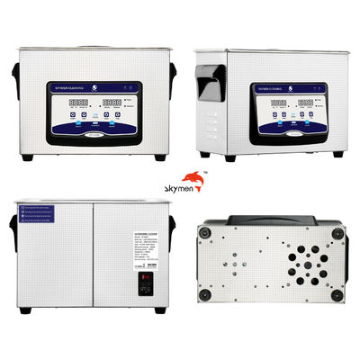 200W 1.19 جالون Benchtop منظف بالموجات فوق الصوتية 40 كيلو هرتز لقطع غيار الدراجة