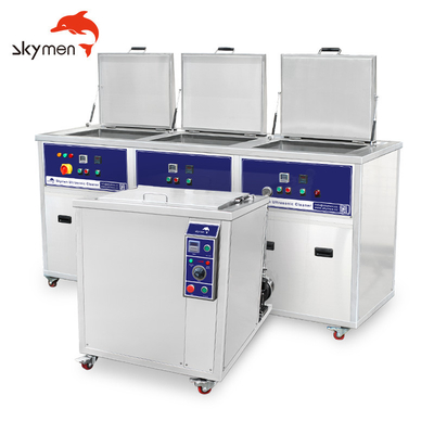 AC380V 900W معدات التنظيف بالموجات فوق الصوتية الصناعية متعددة الخزانات SUS Rising